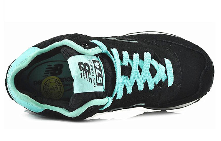 (WMNS) New Balance 574 'Black Aqua' WH574GG