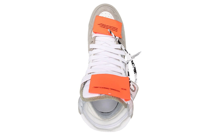 (WMNS) Off-White Off Court 3.0 High-Top Sneakers 'Grey Orange White' OWIA112F21LEA0010161