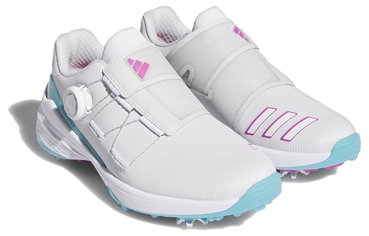 (WMNS) adidas ZG23 BOA Lightstrike Golf Shoes 'White Preloved Blue' GZ2173