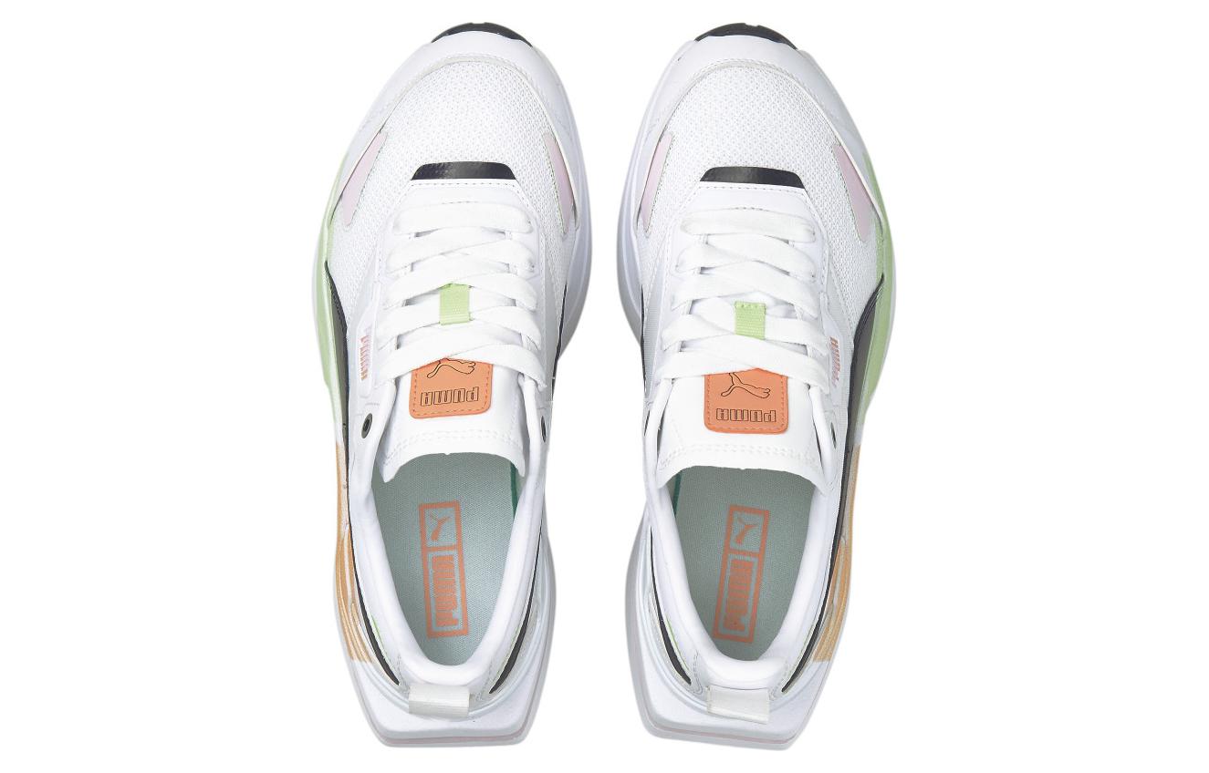 (WMNS) PUMA Kosmo Rider MIS 'White Black Multi-Color' 384856-01