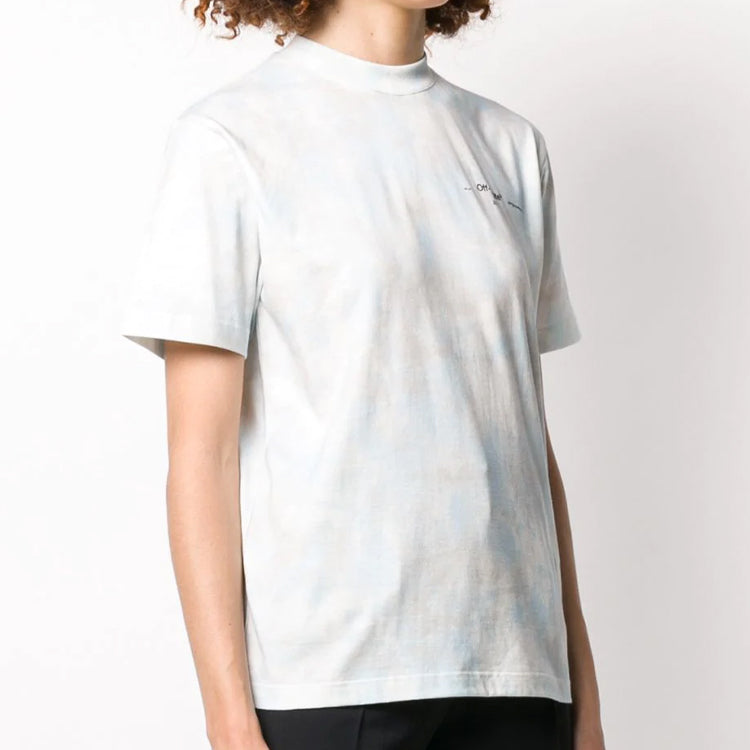 (WMNS) Off-White SS20 Tie-Dye Puzzle Printed White OWAA049S20JER0044010