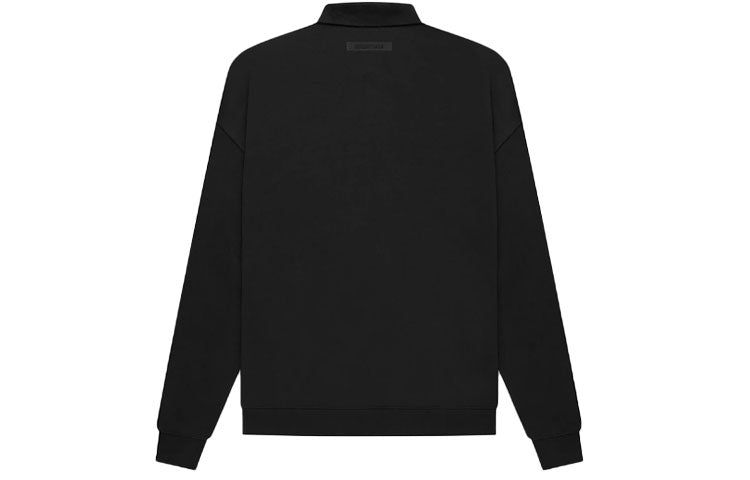 Fear of God Essentials FW21 Long Sleeve Polo Shirt 'Stretch Limo' FOG-FW21-142