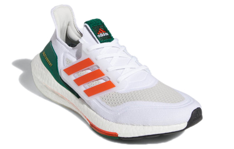 adidas UltraBoost 21 'NCAA Pack - Miami' GX7966