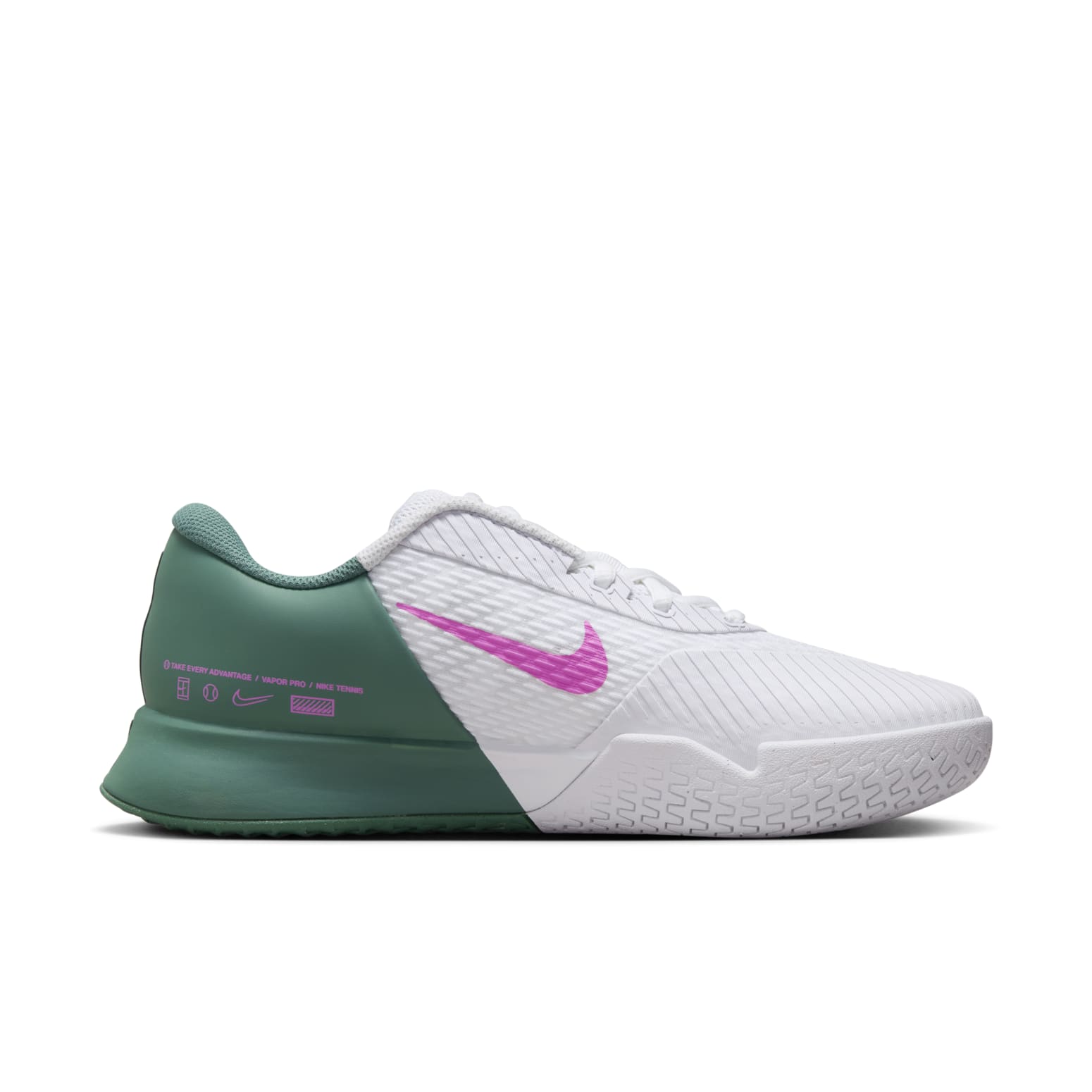 (WMNS) Nike Zoom Vapor Pro 2 HC 'White Bicoastal Pink' DR6192-109
