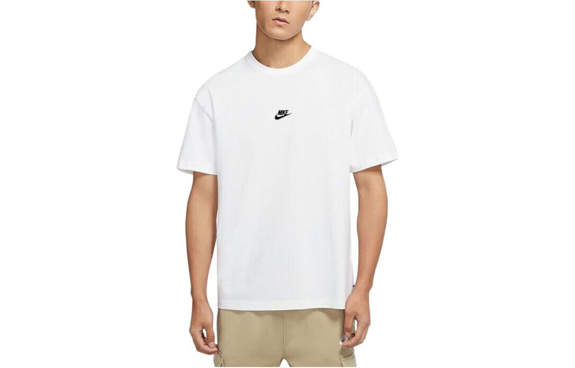 Nike Sportswear Premium EssentialsT 'Embroidered White Black' DO7393-100