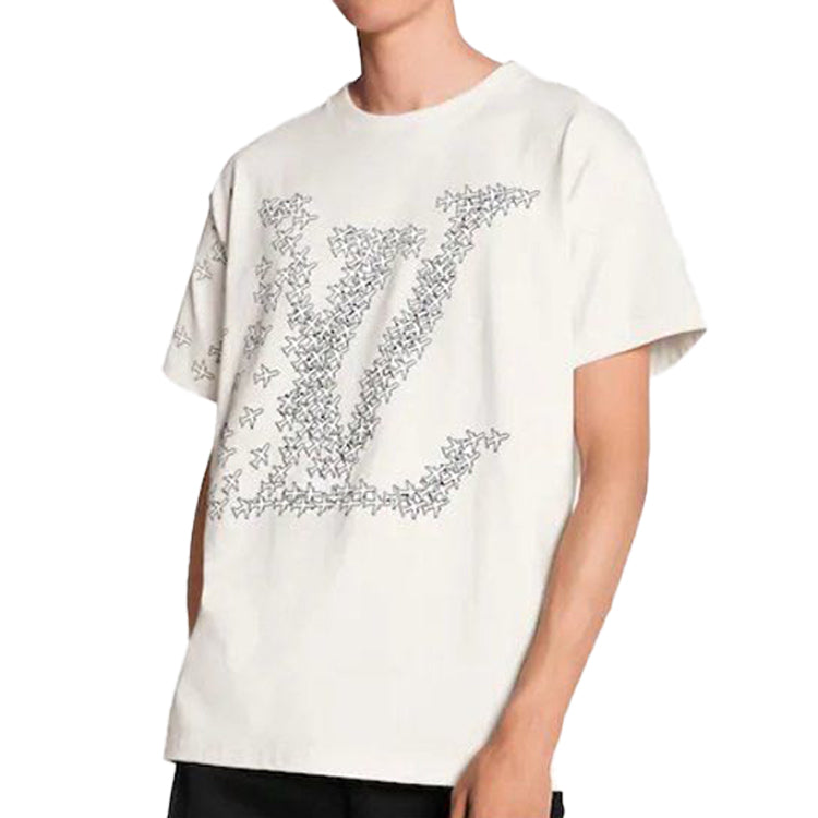 LOUIS VUITTON Lv Planes Print For Men White 1A5WE2