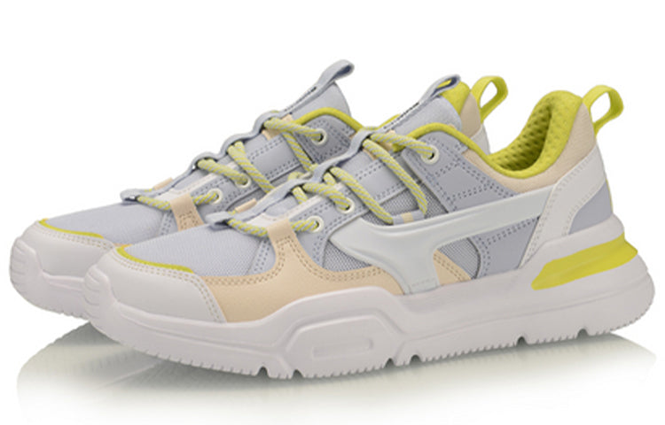 (WMNS) Li-Ning Mark Lite 'Grey yellow' AGCQ054-3