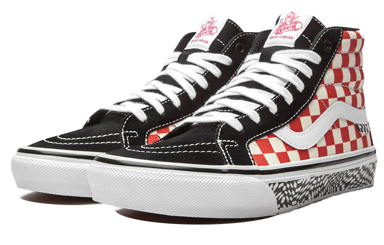 Vans Skate SK8-HI Reissue 'Grosso 84 - Red Checkerboard' VN0A5KYR428