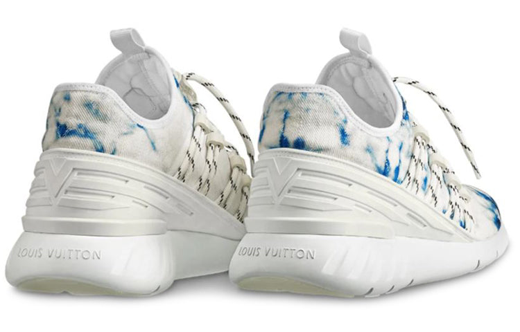 LOUIS VUITTON Fastlane Sneakers 'Tie Die Monogram Denim' 1A5B96