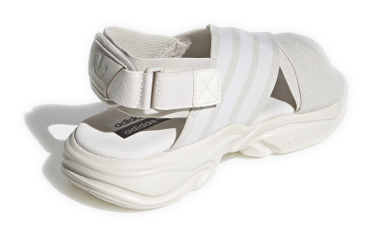 (WMNS) adidas originals Magmur Sandal Brown/White Sandal FX1027