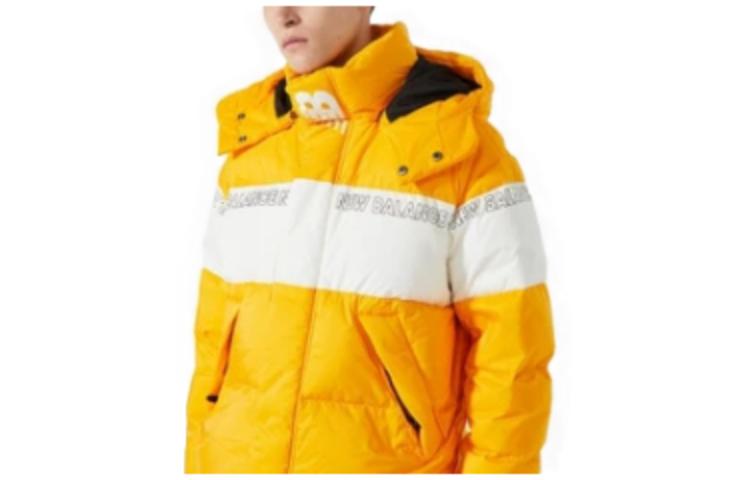 New Balance Colorblock Padded Jacket Asia Sizing 'Yellow White' NP943011-MY