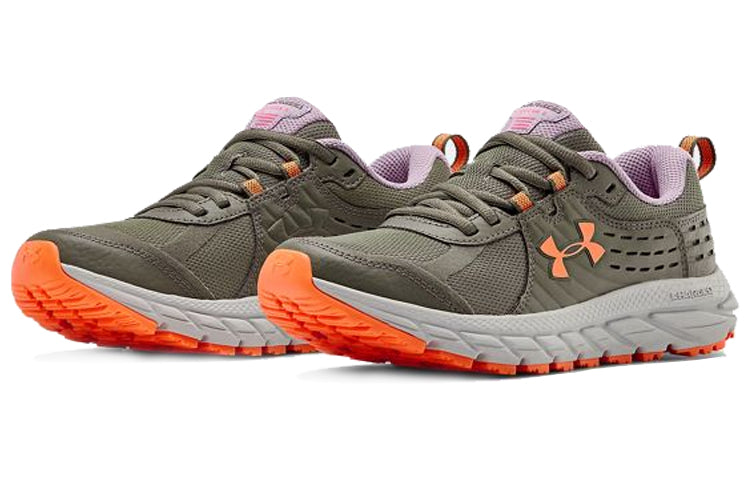 (WMNS) Under Armour Charged Toccoa 2 Grey/Orange 3021971-100