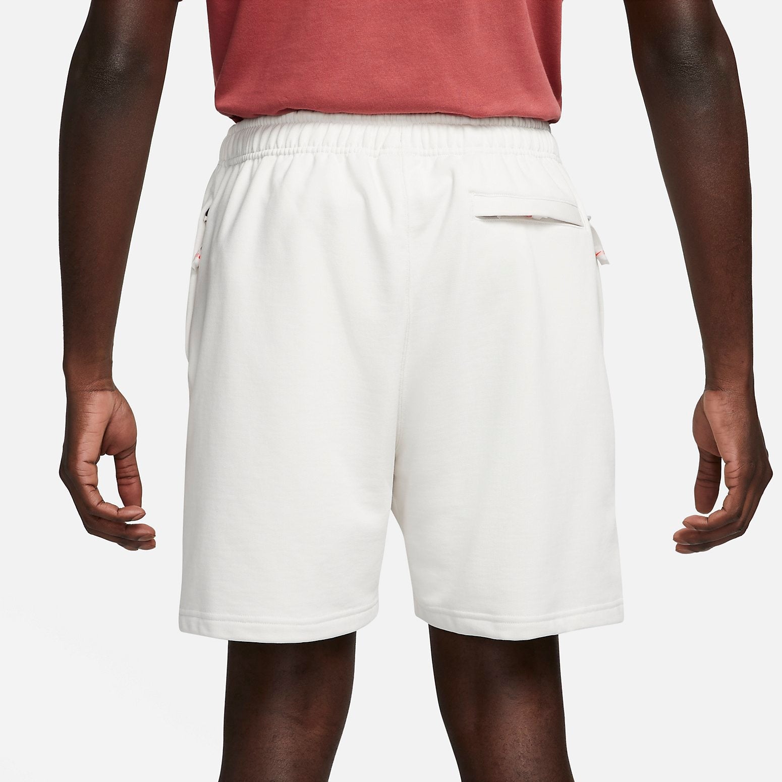 Nike Solo Swoosh French Terry Shorts 'White' DX0817-030