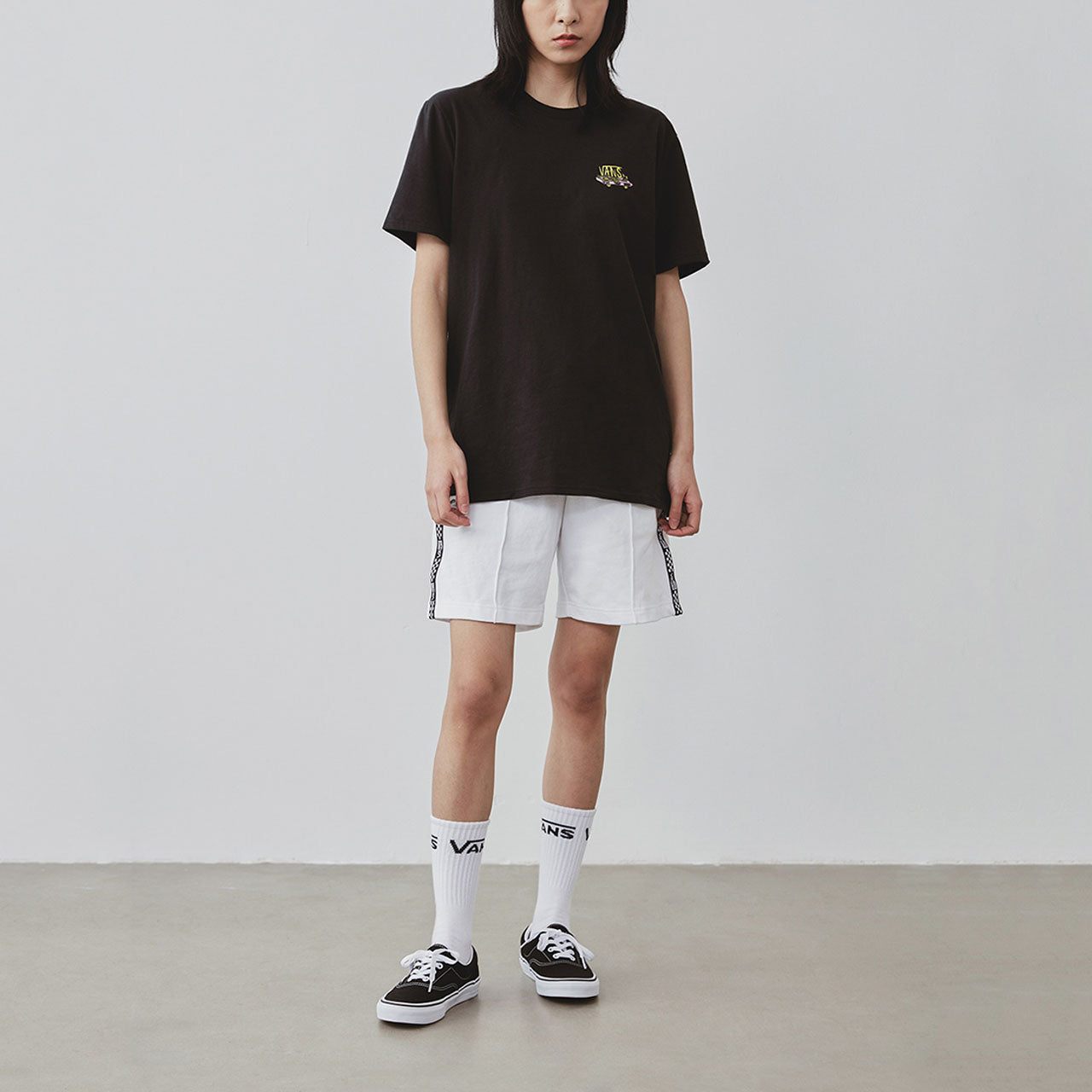(WMNS) Vans Otw Short Sleeve Black VN0A4MNIBLK