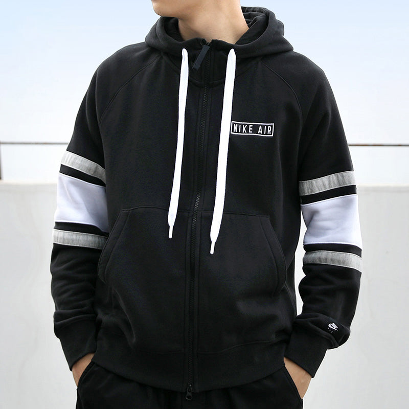 Nike Knit hooded Fleece Lined Jacket Black BV5150-010