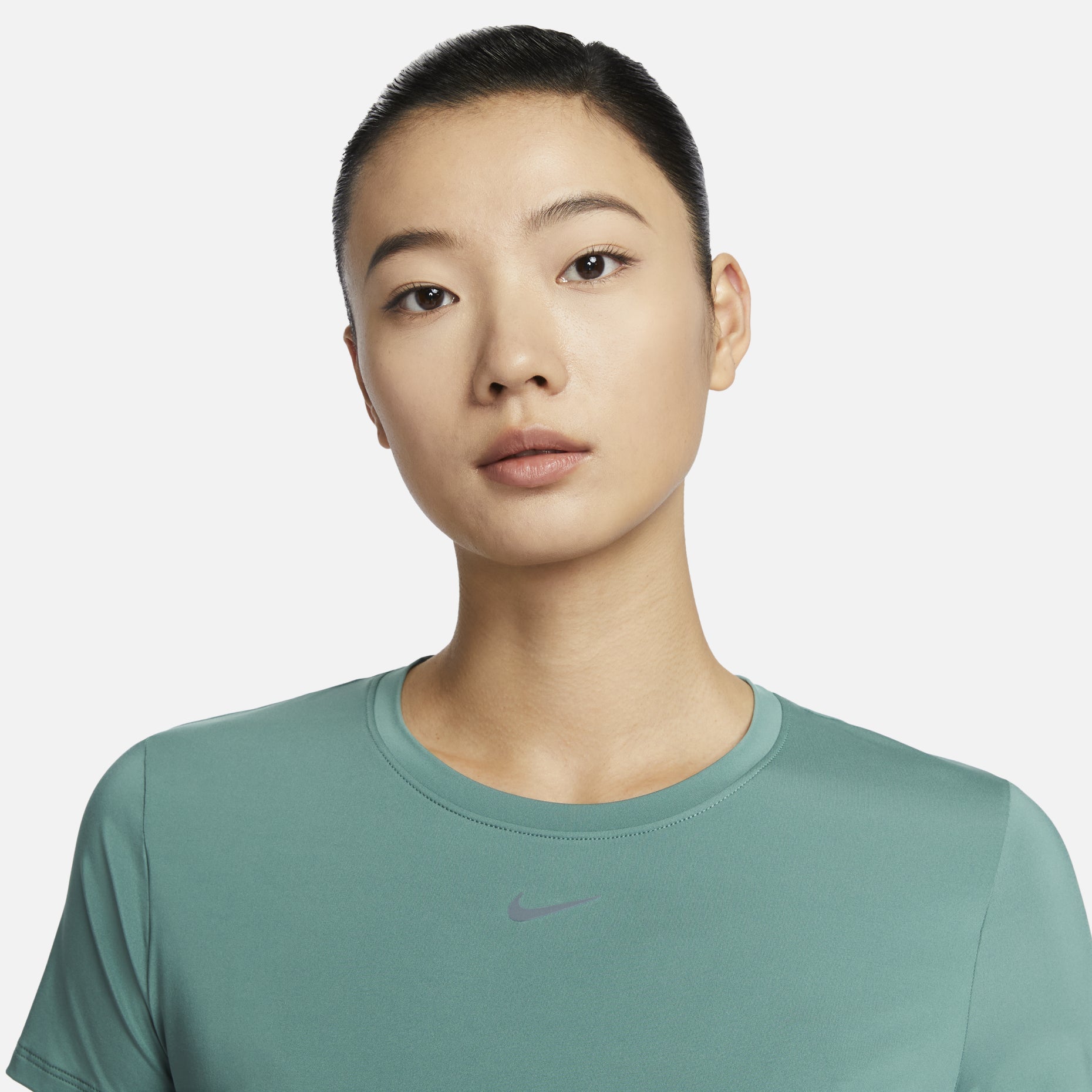 (WMNS) Nike One Classic Dri-FIT T-shirt Asia Sizing 'Green' FN2799-361