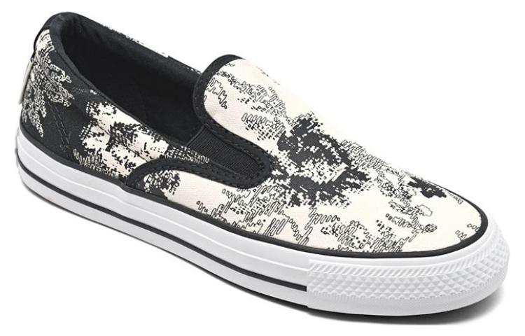 (WMNS) Converse Chuck Taylor All Star Floral Print 'Black White' 571392F