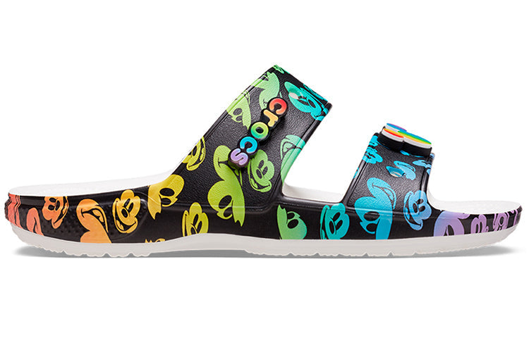 Crocs Classic Disney Casual Shoe Unisex Multi-Color White 207757-94S
