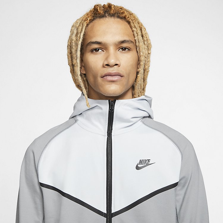 Nike Sportswear Tech Full-Zip Hoodie 'Vast Grey' CJ4277-073