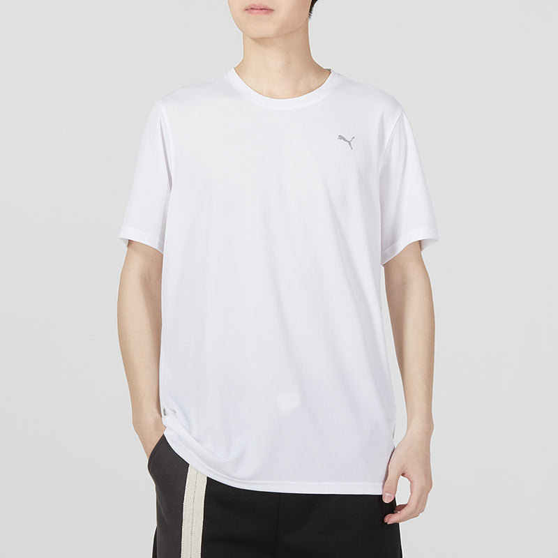 PUMA Training Logo T-Shirt 'White' 520759-02