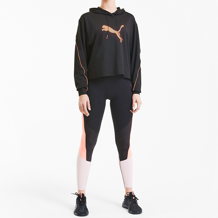 (WMNS) PUMA TRAIN PEARL Gym Black 519655-01
