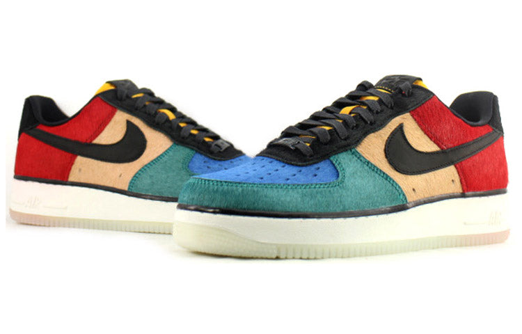 (WMNS) Nike Air Force 1 '07 Premium 'Red Blue Black' 616725-400