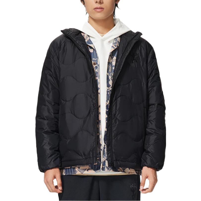 Li-Ning Fashion Trend Down Jacket 'Black' AYMS081-3