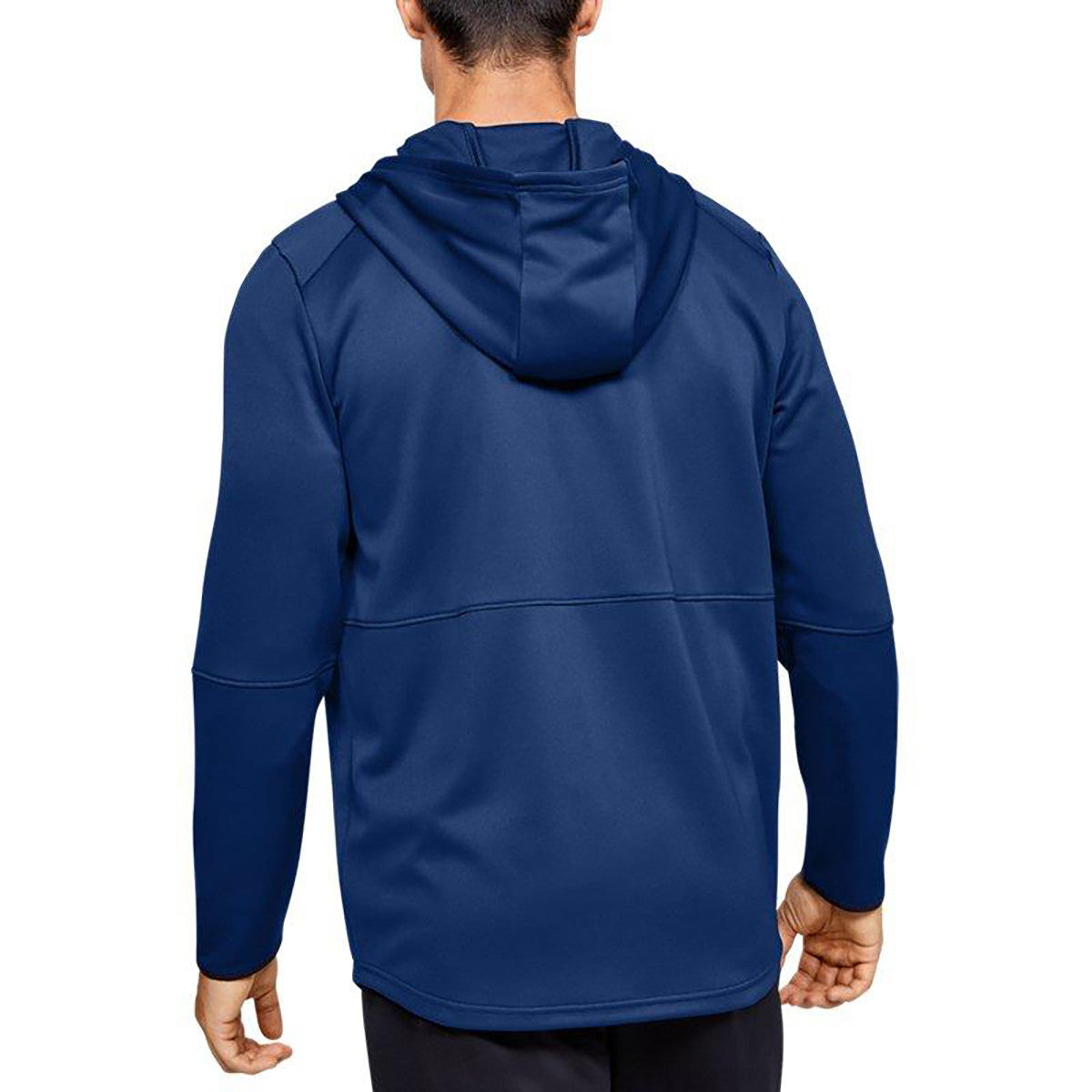 Men's Under Armour WarmUp Training Sports Zipper hooded Tops Blue 1345259-449