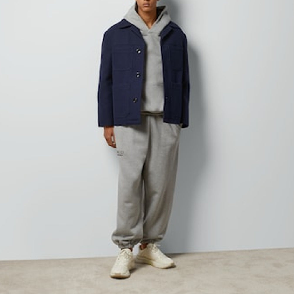 Gucci Cotton Hooded Sweatshirt With Print 'Grey' 768454-XJF3Y-1230