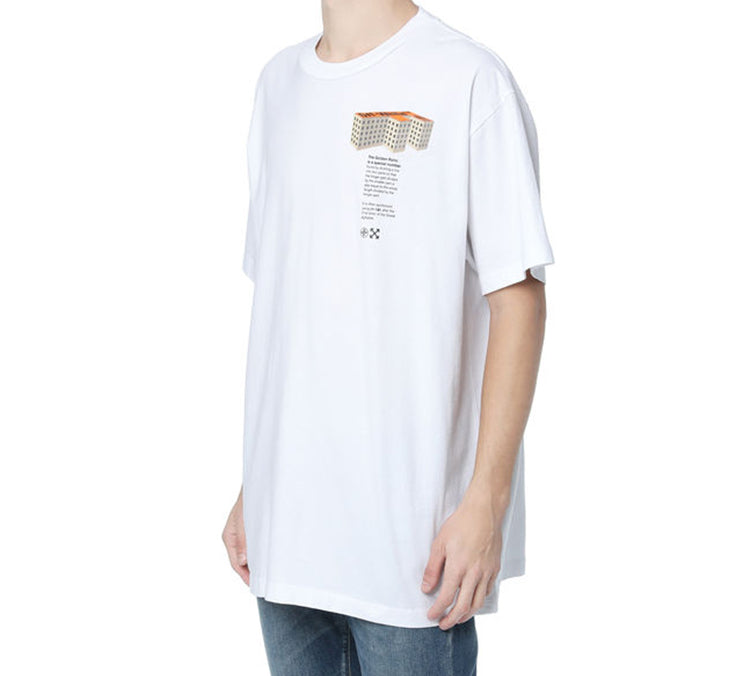 Off-White SS20 Rationalism Print Short-Sleeved Oversized OMAA038R201850070188