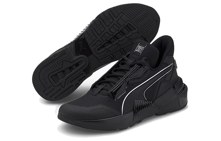 (WMNS) PUMA First Mile x Provoke XT Mono 'Black Metallic Silver' 193787-02