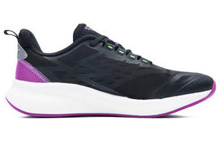 361 Degrees QU!K LITE Lightweight Breathable Running Shoes 'Black Purple' 572032218-7