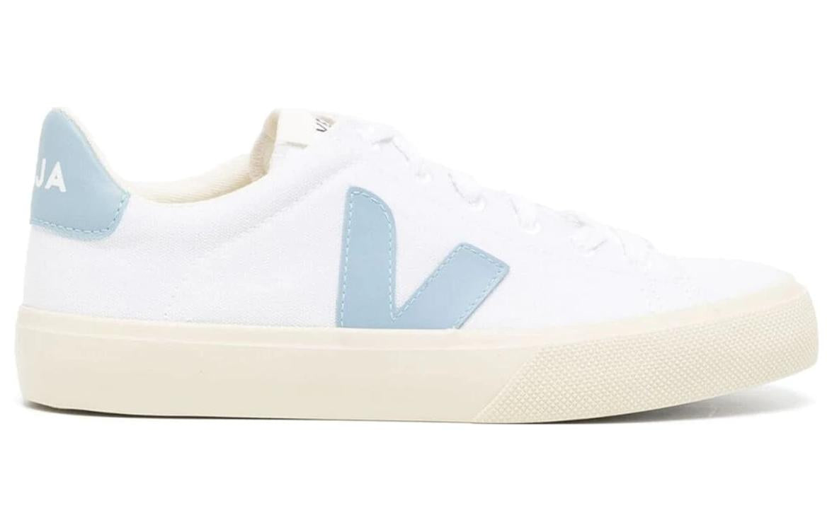 VEJA Campo Canvas 'White Steel' CA0103136A