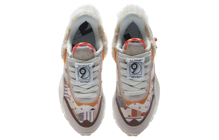 (WMNS) Li-Ning Eternal 92 Low Paris Fashion Week 2021 'Grey Orange' AGCR058-6