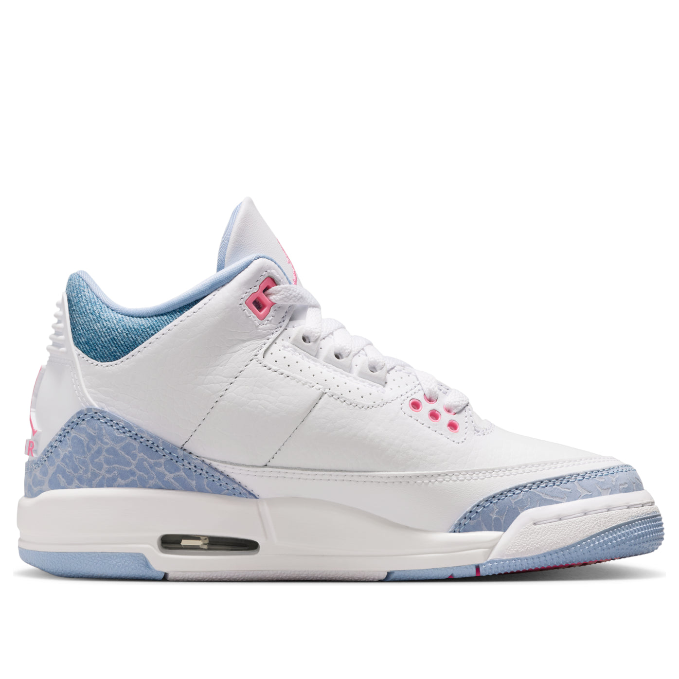 (GS) Air Jordan 3 'White Cobalt Bliss' HQ0784-101