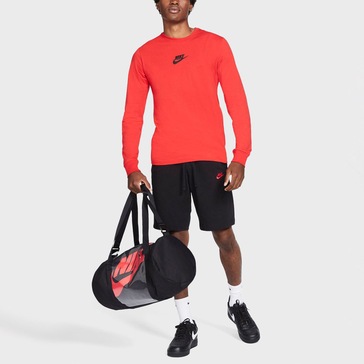 Nike M Nsw Club Short Jsy Basketball Sports Loose Breathable Shorts Black BV2772-013