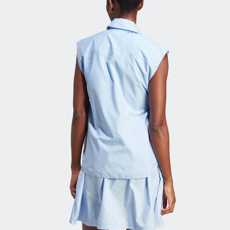 (WMNS) adidas City Escape Vest Logo 'Blue' IA2138