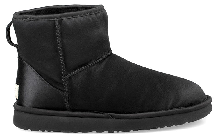 (WMNS) UGG Classic Mini Satin 'Black' 1094985-BLK