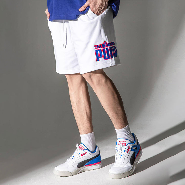 PUMA x The Hundreds Shorts 'White Blue' 596751-02