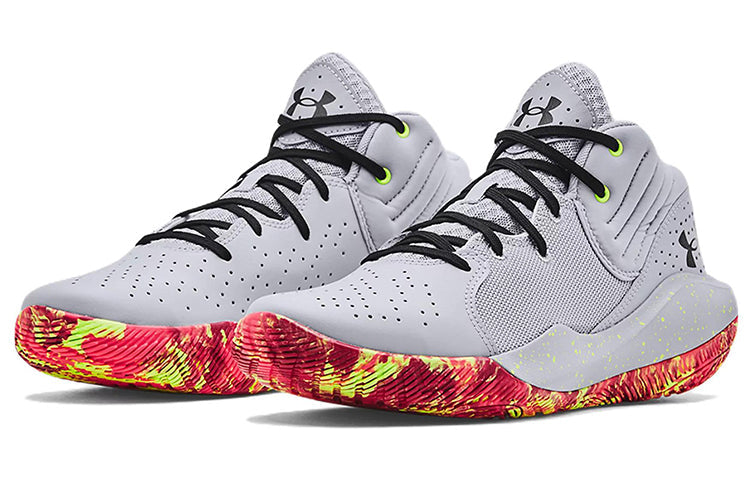 Under Armour Jet '21 'Mod Grey Quirky Lime' 3024260-106