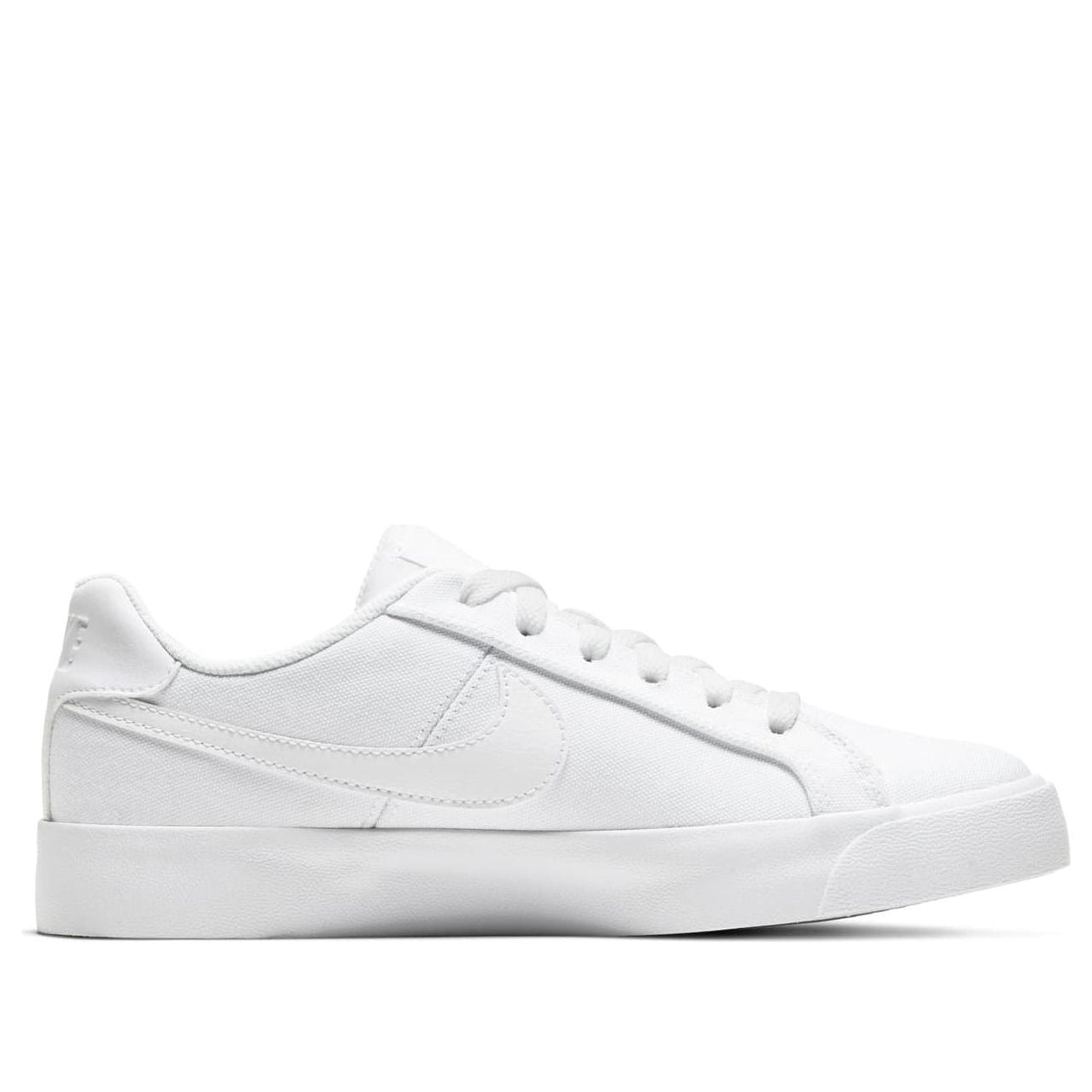 (WMNS) Nike Court Royale AC Canvas 'Triple White' CD5405-101