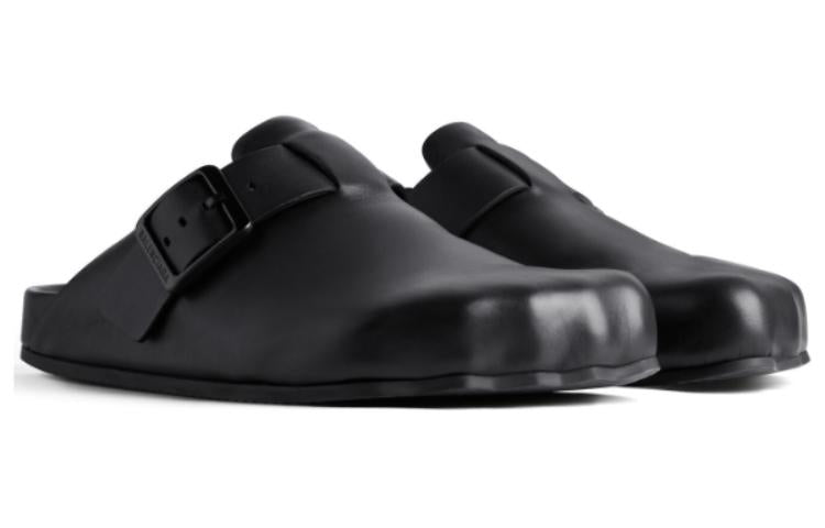 Balenciaga Sunday Mules 'Black Matte Calfskin' 761712WCEA11000