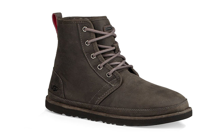UGG Neumel Luxe WP Harkley Waterproof Fleece Lined Gray 1017238-CHRC
