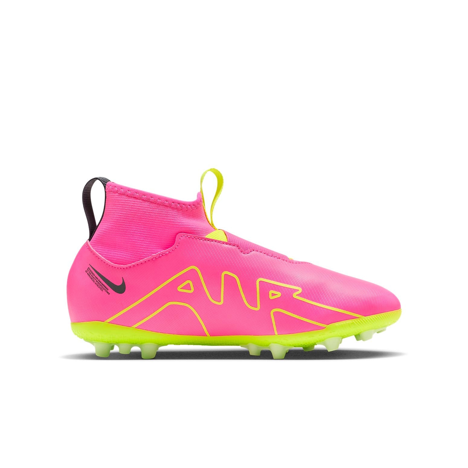 (GS) Nike Mercurial Superfly 9 Academy AG 'Pink Blast' DJ5613-605