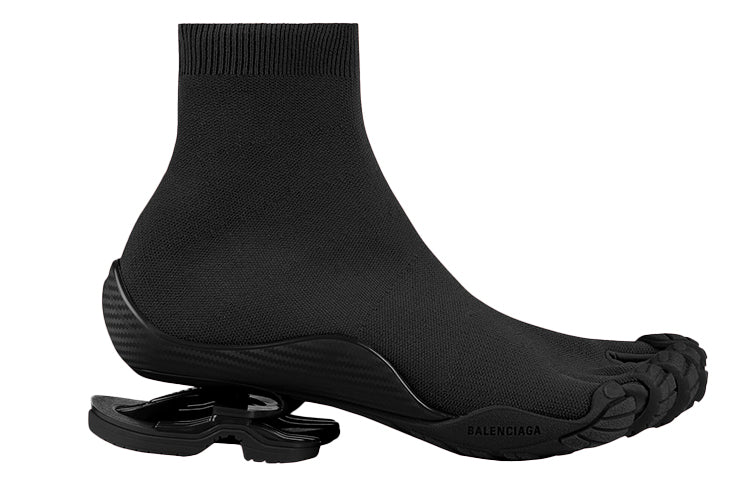 Balenciaga Toe Sock Sneakers Black 636912W3BE11000