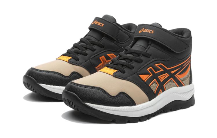 (GS) ASICS LAZERBEAM High-Top Sneakers 'Black Orange Beige' 1154A135-200