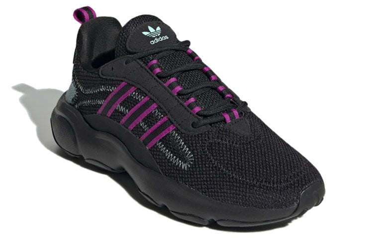(WMNS) adidas Haiwee 'Black Vivid Pink' EF4457