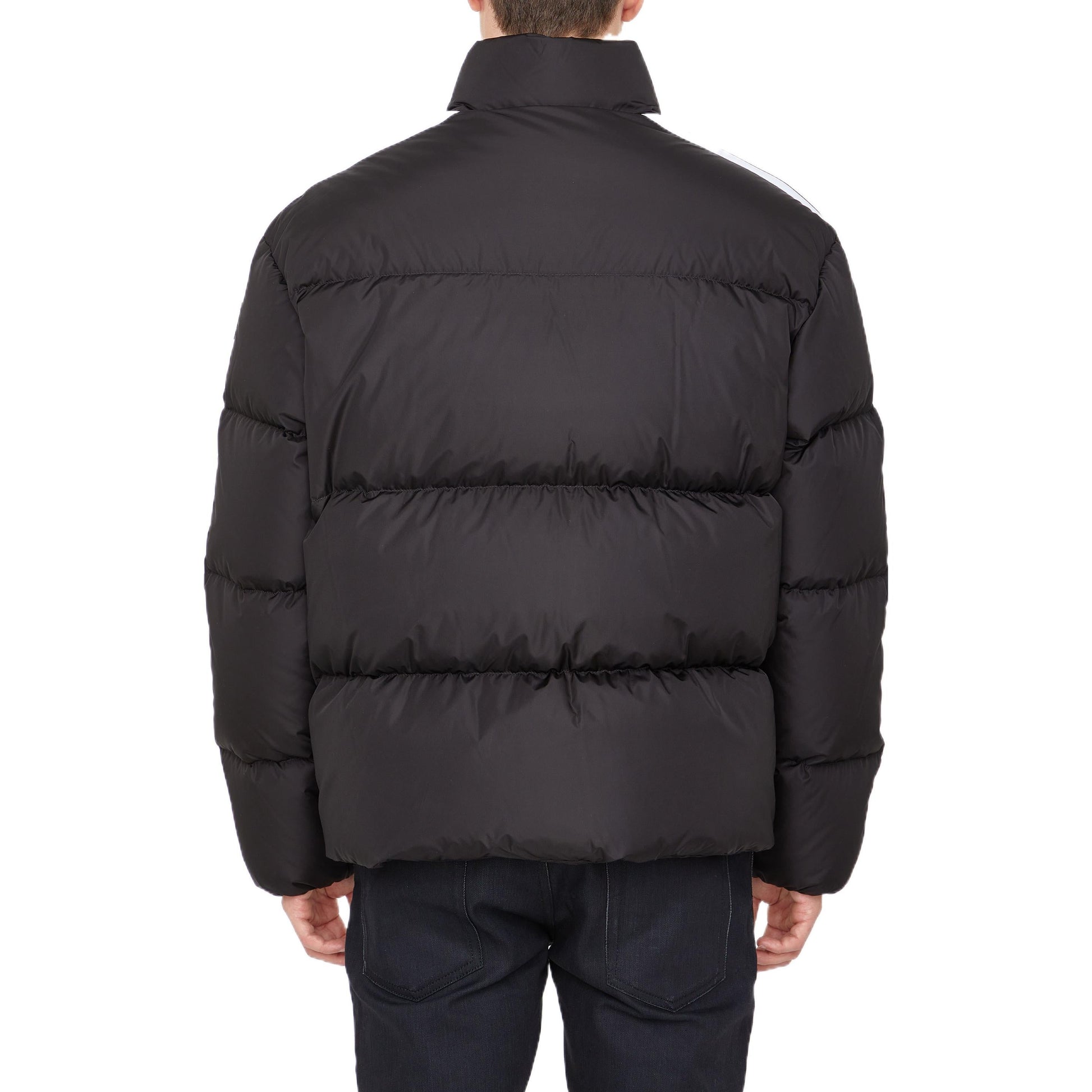 Palm Angels FW22 Classic Track Down Jacket 'Black White' PMED019F22FAB0011001