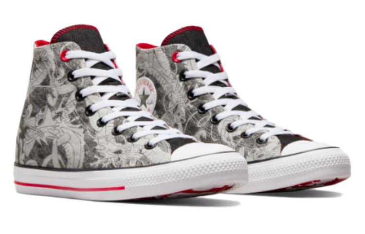 Converse Chuck Taylor All Star YOTD High Top 'Dragon Graphic Black White' A08702C
