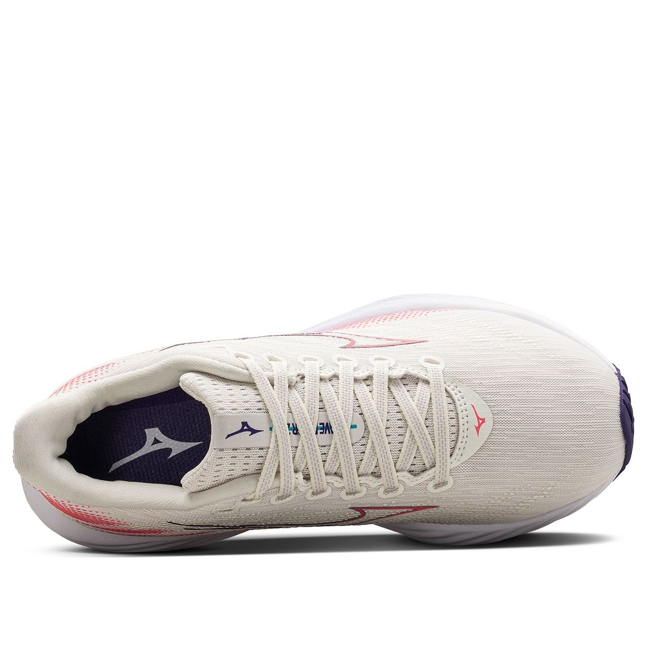 (WMNS) Mizuno Wave Rider 28 'Cream White Pink' J1GD240375